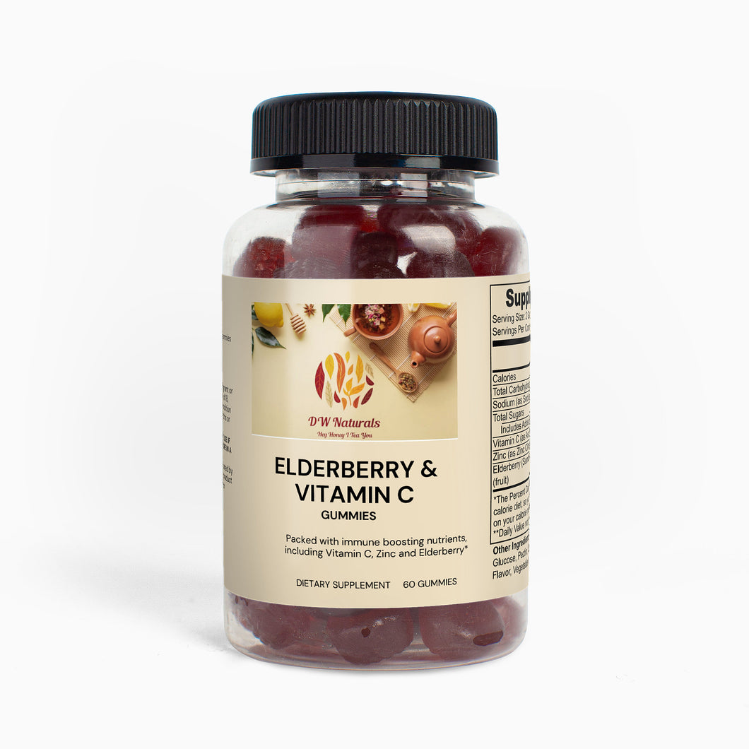 Elderberry & Vitamin C Gummies