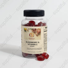 Load image into Gallery viewer, Elderberry &amp; Vitamin C Gummies
