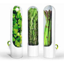 Load image into Gallery viewer, Portable Fridge Herb, Vegetable &amp; Tea Container for longer Lasting and Freshness
